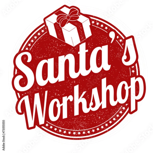 Obraz Pieczęć warsztatu Świętego Mikołaja