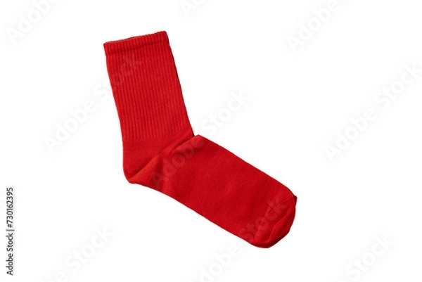 Obraz Red socks on a white background