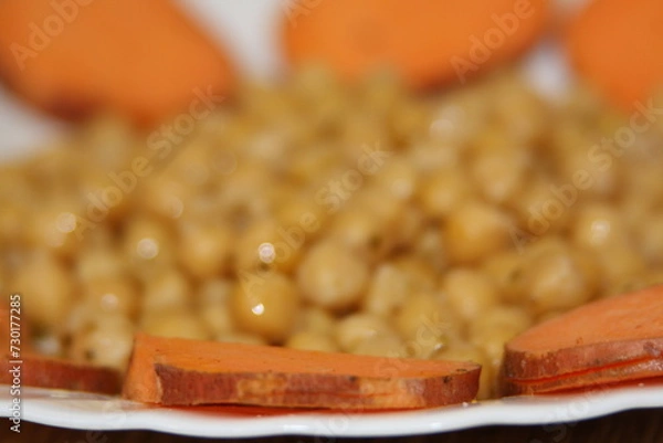 Obraz Ceci con batatas