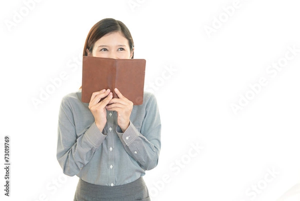 Fototapeta 笑顔のOL