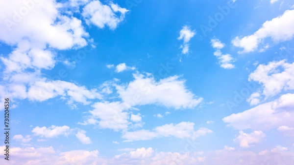 Obraz Blue sky - panoramic abstract background