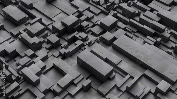 Fototapeta urban sand 3D pattern