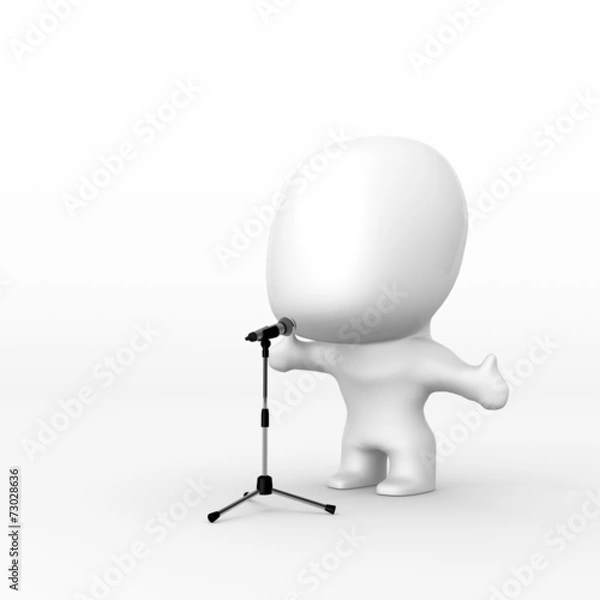 Fototapeta マイク