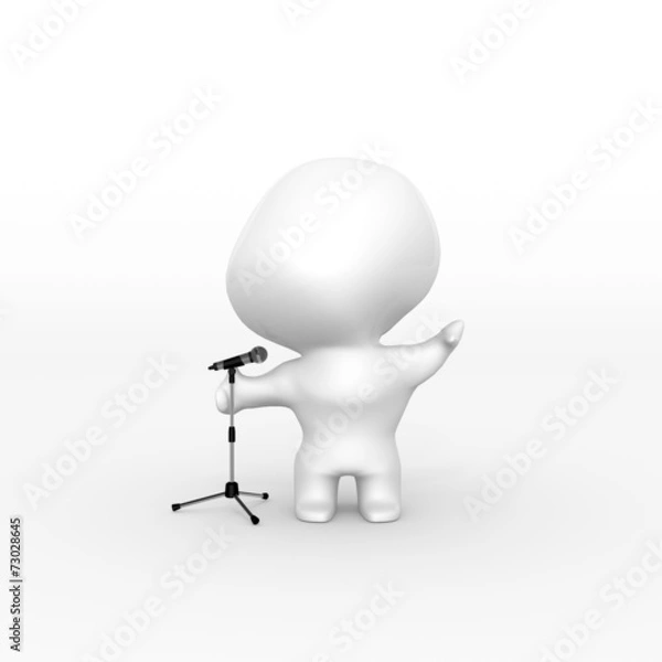 Fototapeta マイク