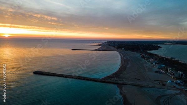 Obraz Wschód słońca nad Eforie