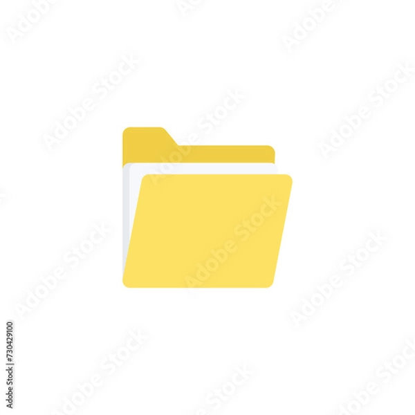 Obraz Folder flat icon