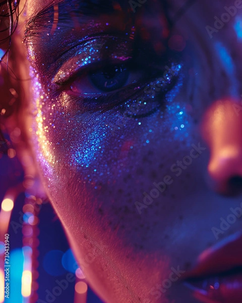 Obraz COLORFUL MAKEUP 1