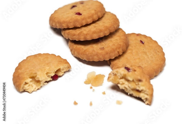 Obraz ookies isolated on white