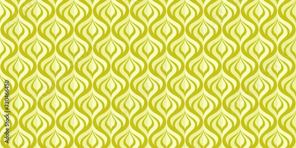 Obraz Seamless pattern of bright yellow floral models for decoration and wallpaper