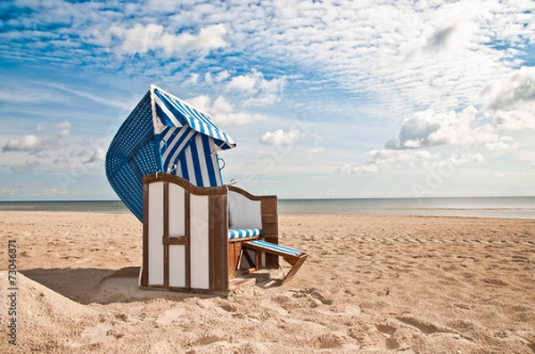 Fototapeta Strandkorb