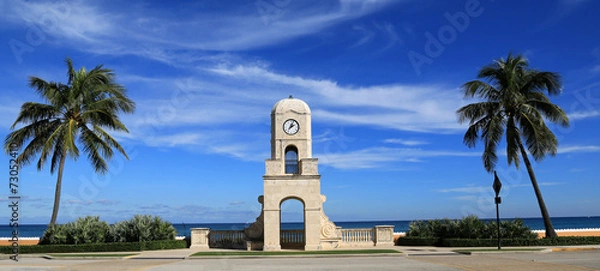 Obraz Worth Avenue Clock Tower on Palm Beach, Florida