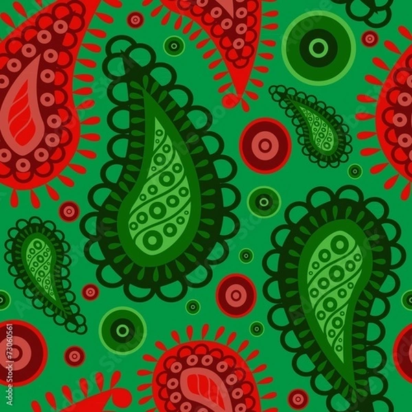 Fototapeta Paisley pattern in vector format