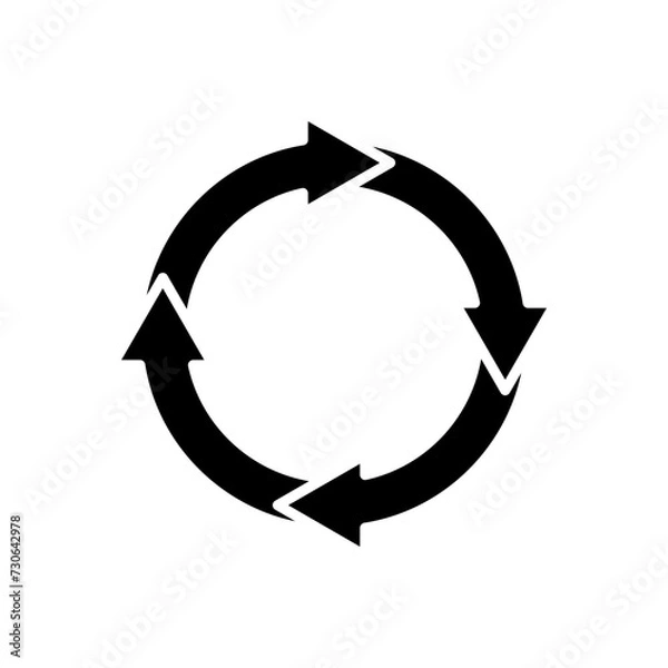 Fototapeta Cycle icon