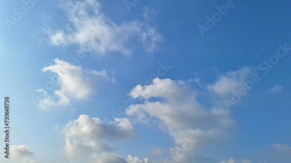 Obraz blue sky with clouds