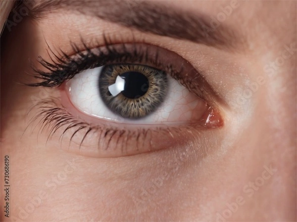 Fototapeta Eye hair 