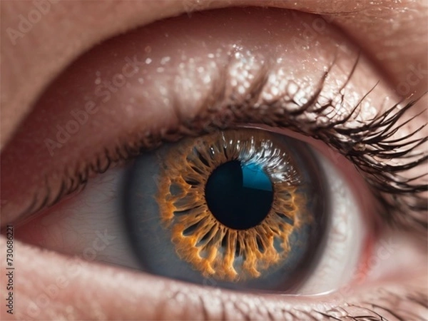 Fototapeta Eye hair 