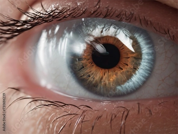 Fototapeta Eye hair 