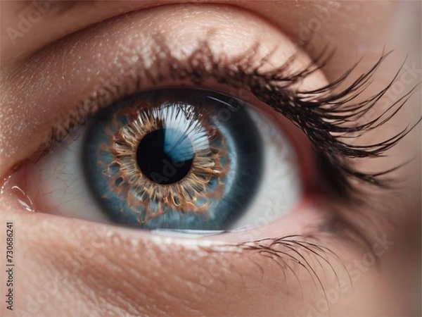 Fototapeta Eye hair 