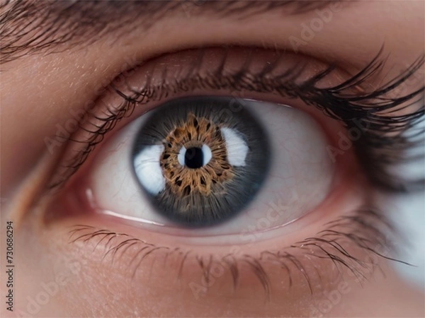 Fototapeta Eye hair 