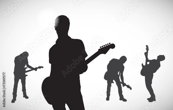 Fototapeta musicians