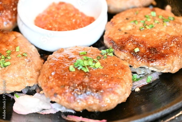 Fototapeta 떡갈비 