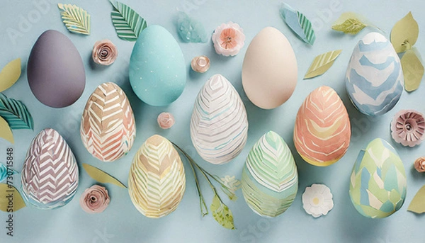 Obraz Colorful Easter Eggs