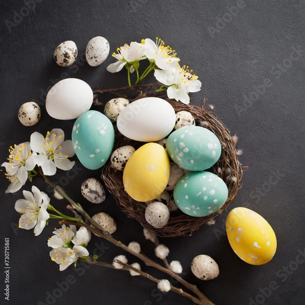 Obraz Colorful Easter Eggs