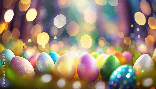 Obraz Colorful Easter Eggs