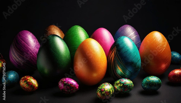 Obraz Colorful Easter Eggs