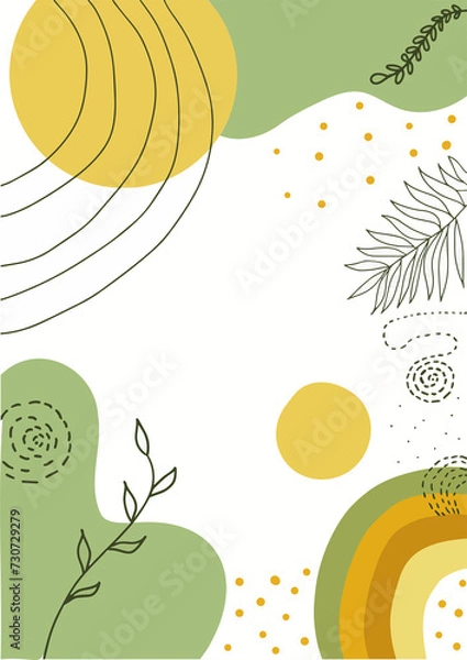 Fototapeta abstract style postcard