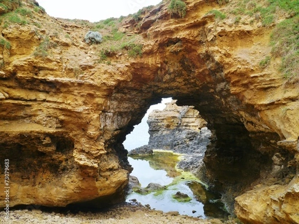 Obraz London Arch is a natural arch in the Port Campbell National Park