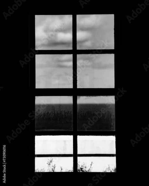 Fototapeta 窓から見える風景