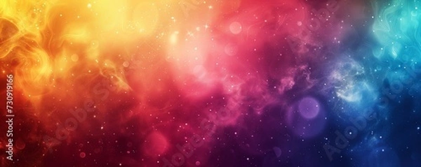 Fototapeta abstract colorful background with bubbles