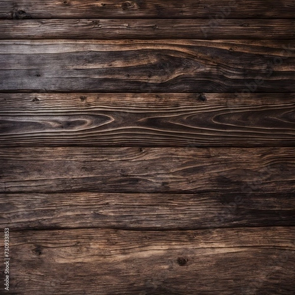 Fototapeta Rough Wood: High-Resolution Macro of Textured Wooden Surface. Wooden background
