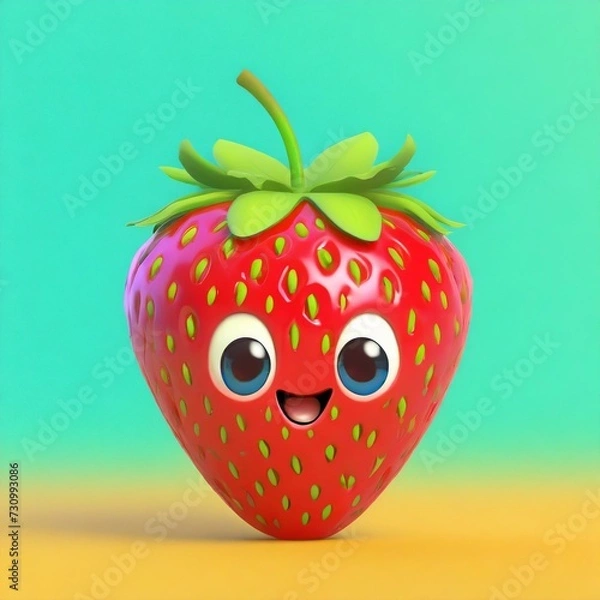 Obraz fruit character