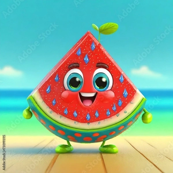 Obraz fruit character