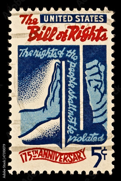 Obraz Bill of Rights Issue