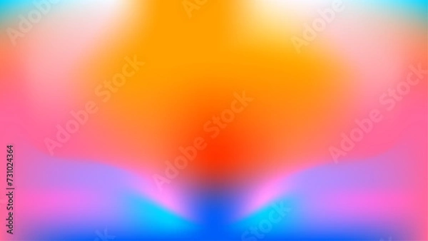 Obraz Colorful Abstract Art with Gradient Background and Blurred Effect