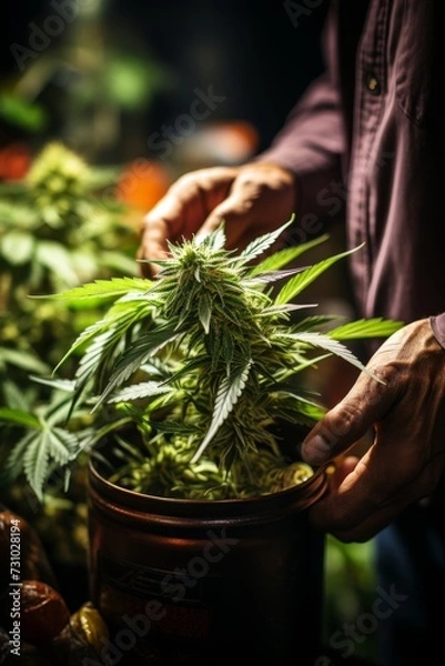 Obraz Cannabis Hanf Marihuana