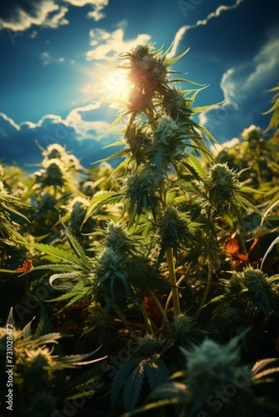 Obraz Cannabis Hanf Marihuana