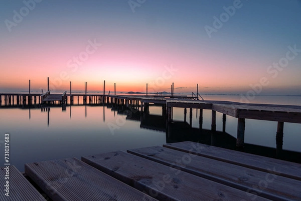 Fototapeta Amanecer geometrico