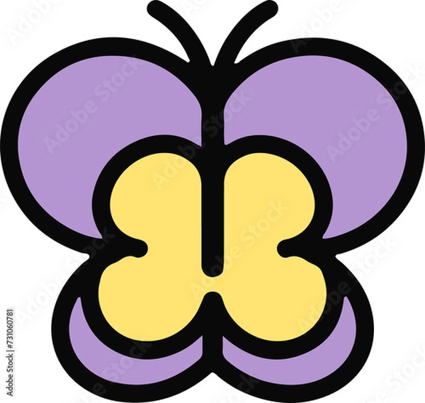 Obraz bright butterfly