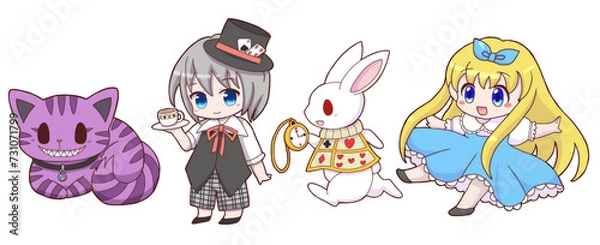 Obraz 不思議の国のキャラクター