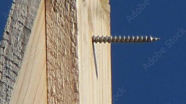 Obraz wooden building