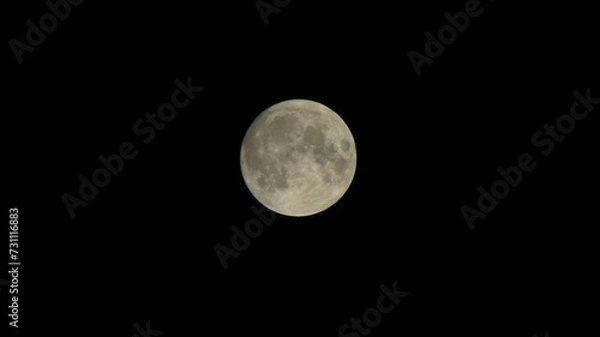 Obraz moon in the sky