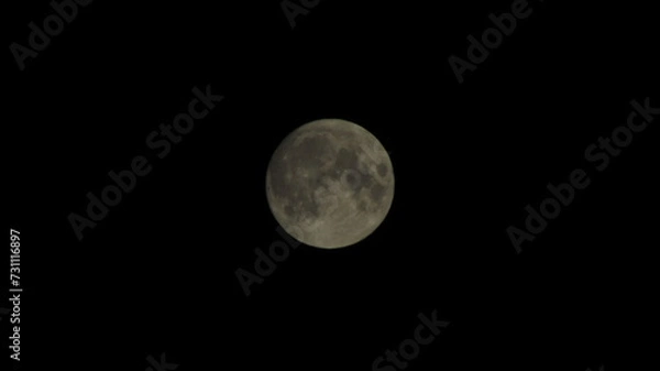 Obraz moon in the sky