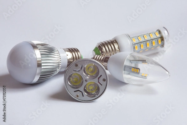 Obraz Different Led Lamps.