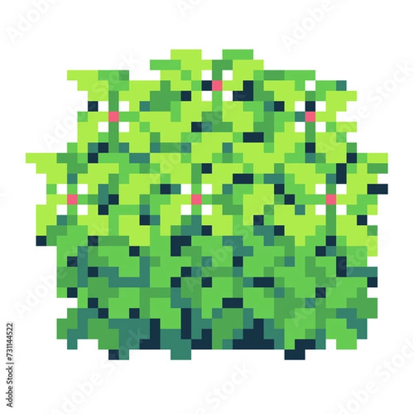 Obraz Brambles pixel art