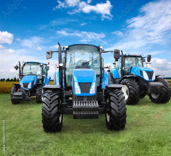 Fototapeta ciągnik