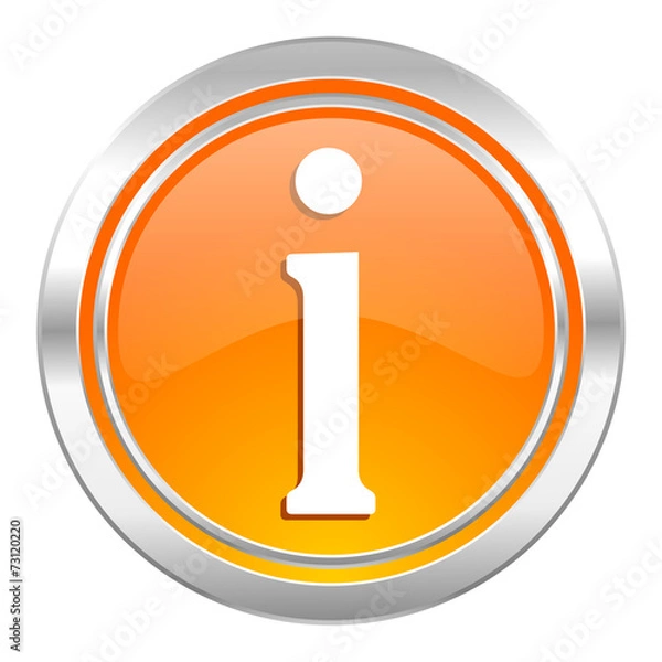 Fototapeta information icon
